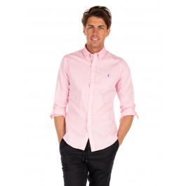 Pink ralph cheap lauren shirt