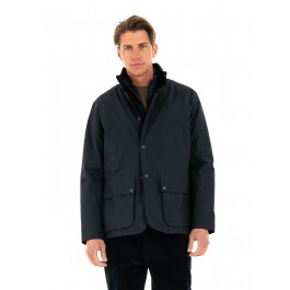 Barbour Monmouth Waterproof Jacket -Blue - Jackets & Coats - Tops - Men