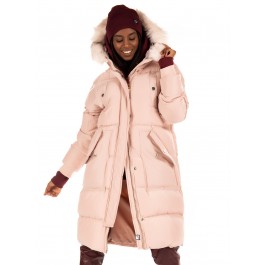 luxe longline puffer jacket