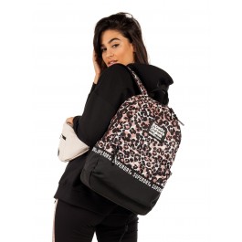superdry leopard print backpack