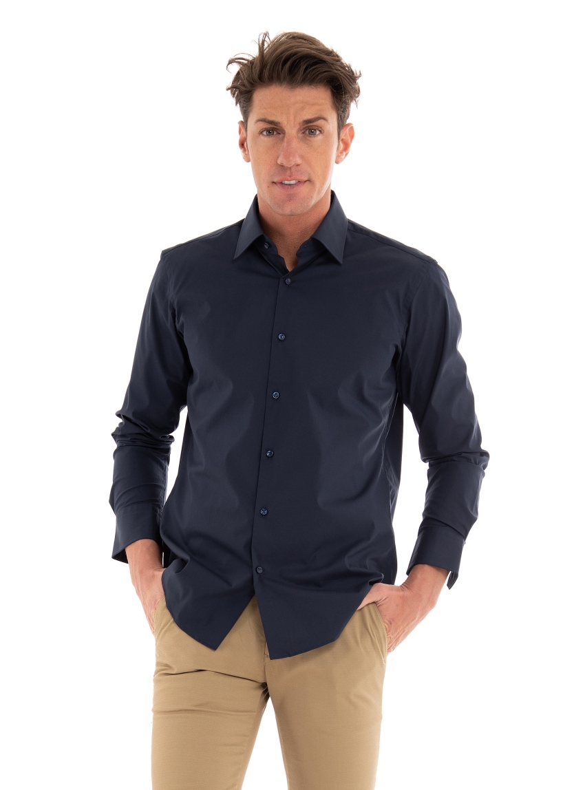 Boss Regular Fit Shirt H-Joe - Dark Blue