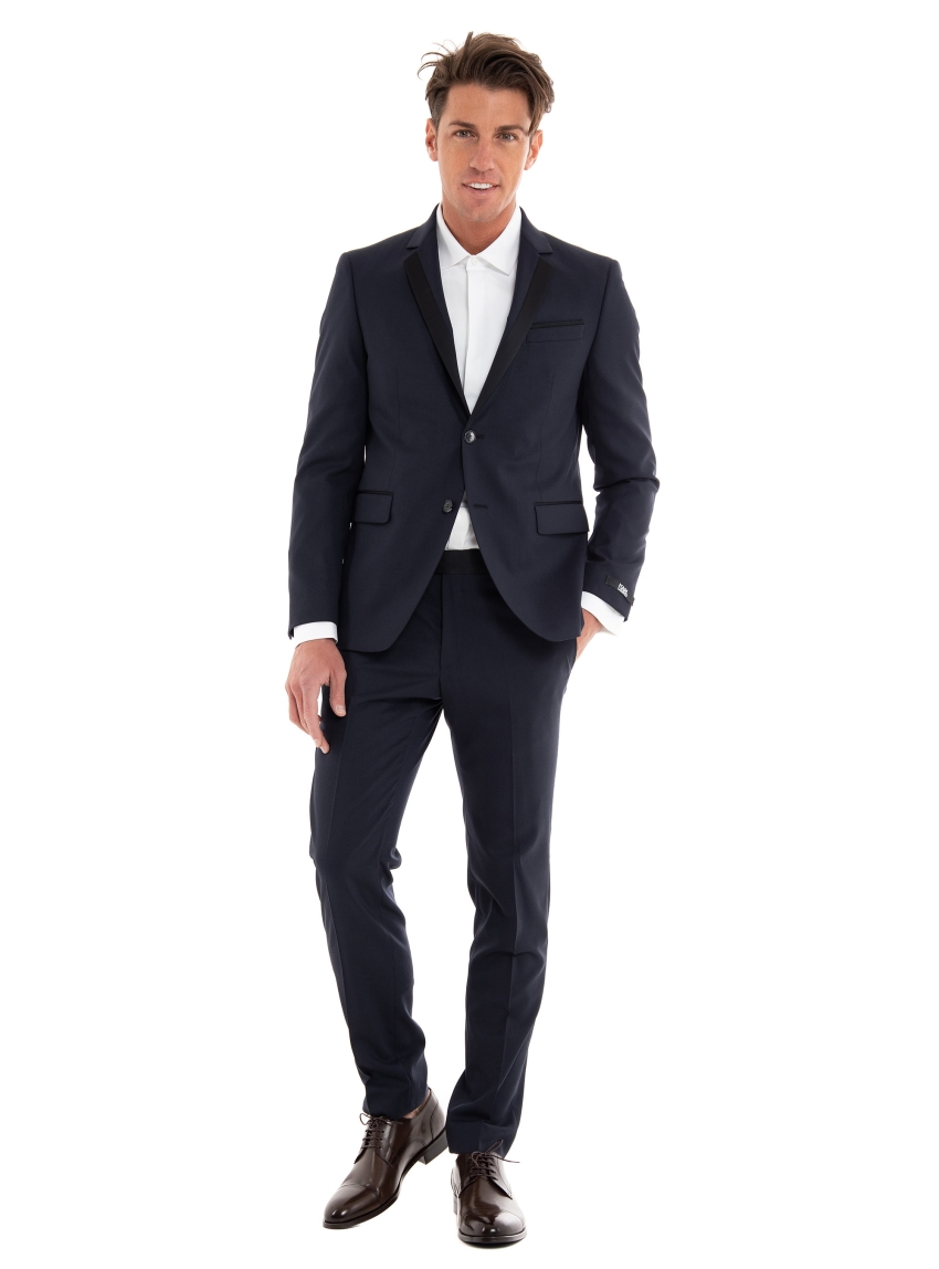 Karl Lagerfeld Suit Loom Dawn - Blue