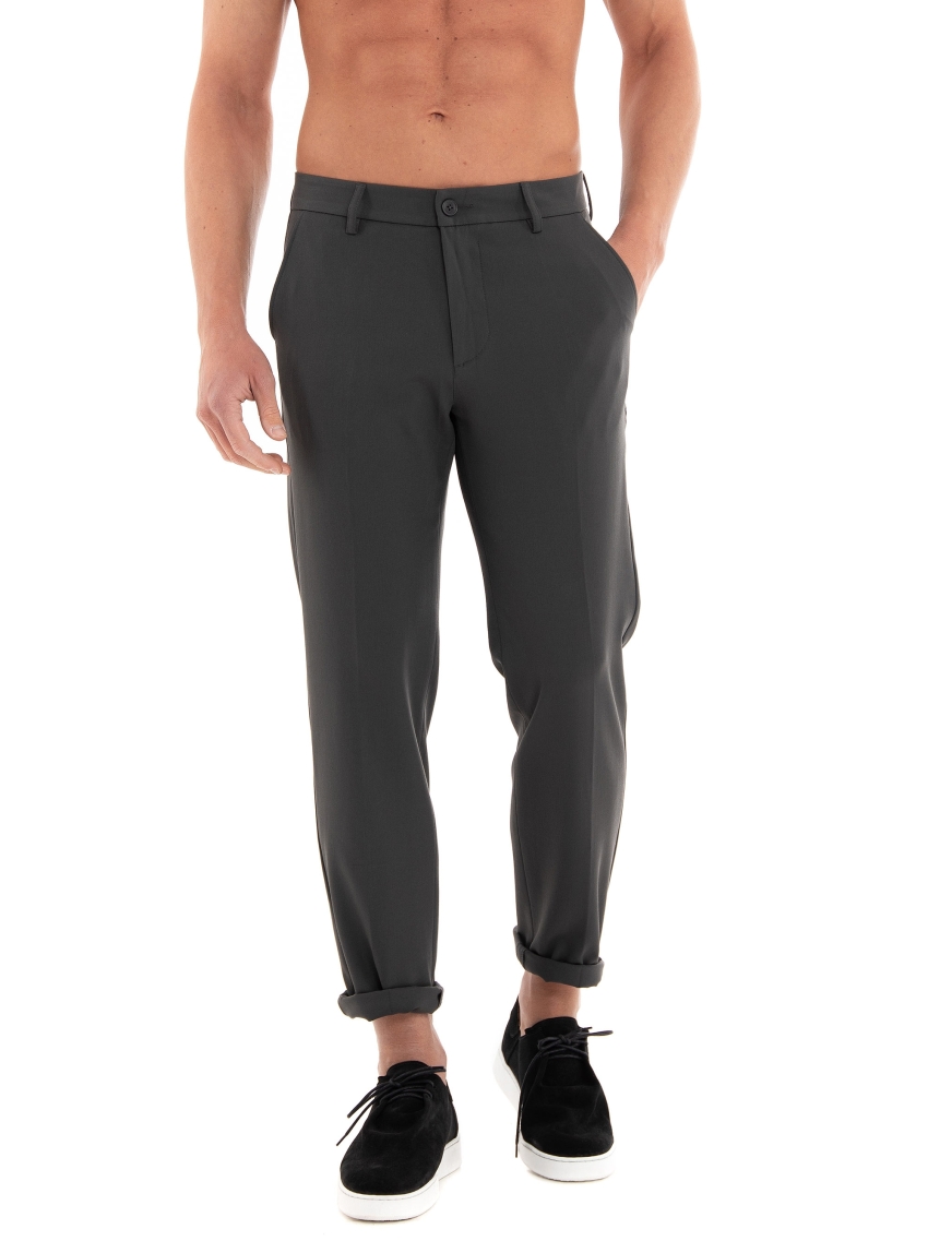 Les Deux Como Light Reg Suit Pants - Greenish Grey