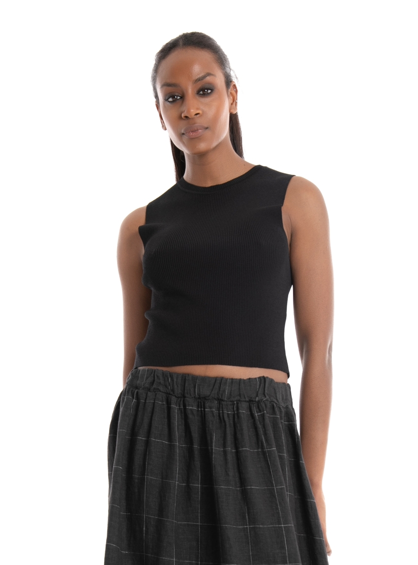 Only Majli Knit Top - Black