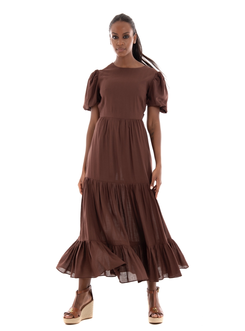 Glamorous Dress - Brown