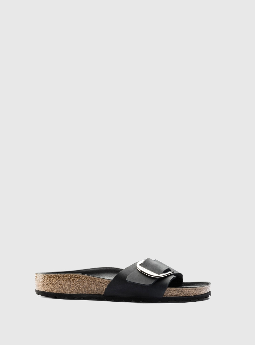 Birkenstock Sandals Madrid Big Buckle - Black