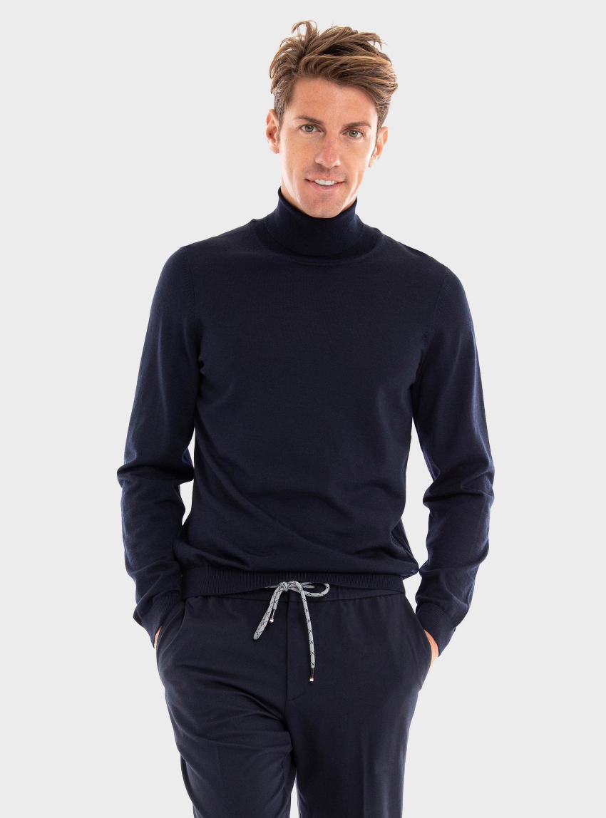 Boss Knit Musso-P - Dark Blue