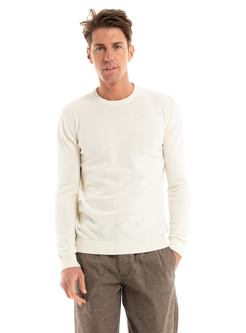 Gabba Gormely Crew Neck Knit - Off White