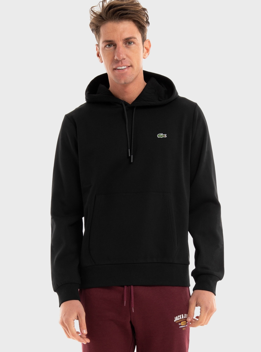 Lacoste  Cotton Jogger Hoodie - Black