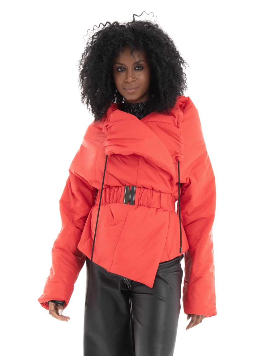 Efi D'angio Puffer Jacket - Red
