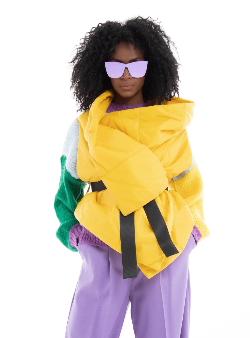 Efi D'angio Vest - Yellow