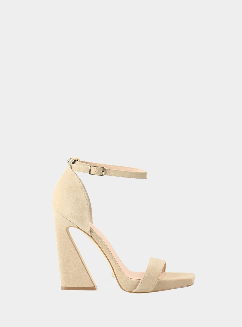 Guess Morra Heels Sandals - Beige