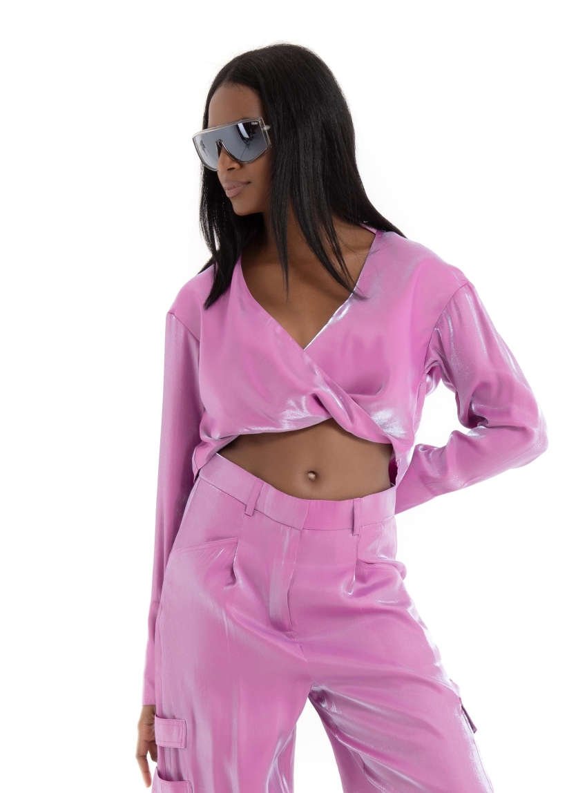 Somethingnew Bey Top D2 - Violet