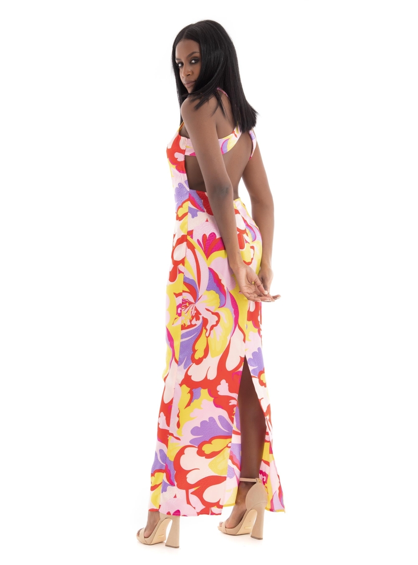 Somethingnew Amelia Maxi Dress D2 - Multi Colors