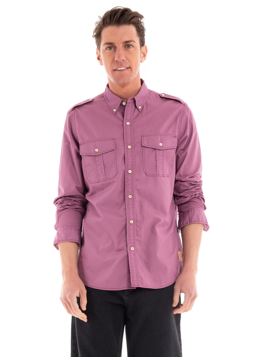 Scotch & Soda Workwear Shirt - Dusty Pink