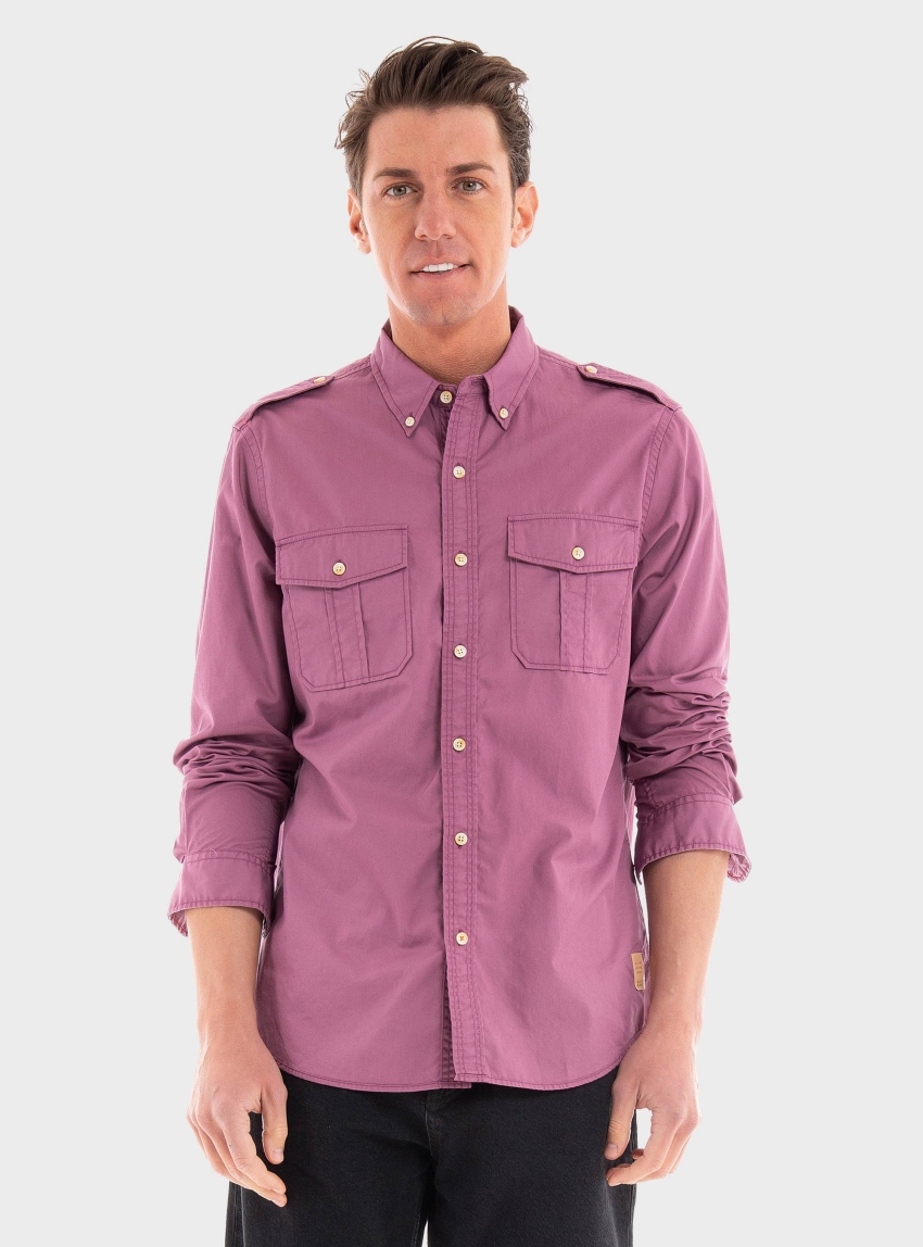Scotch & Soda Workwear Shirt - Dusty Pink