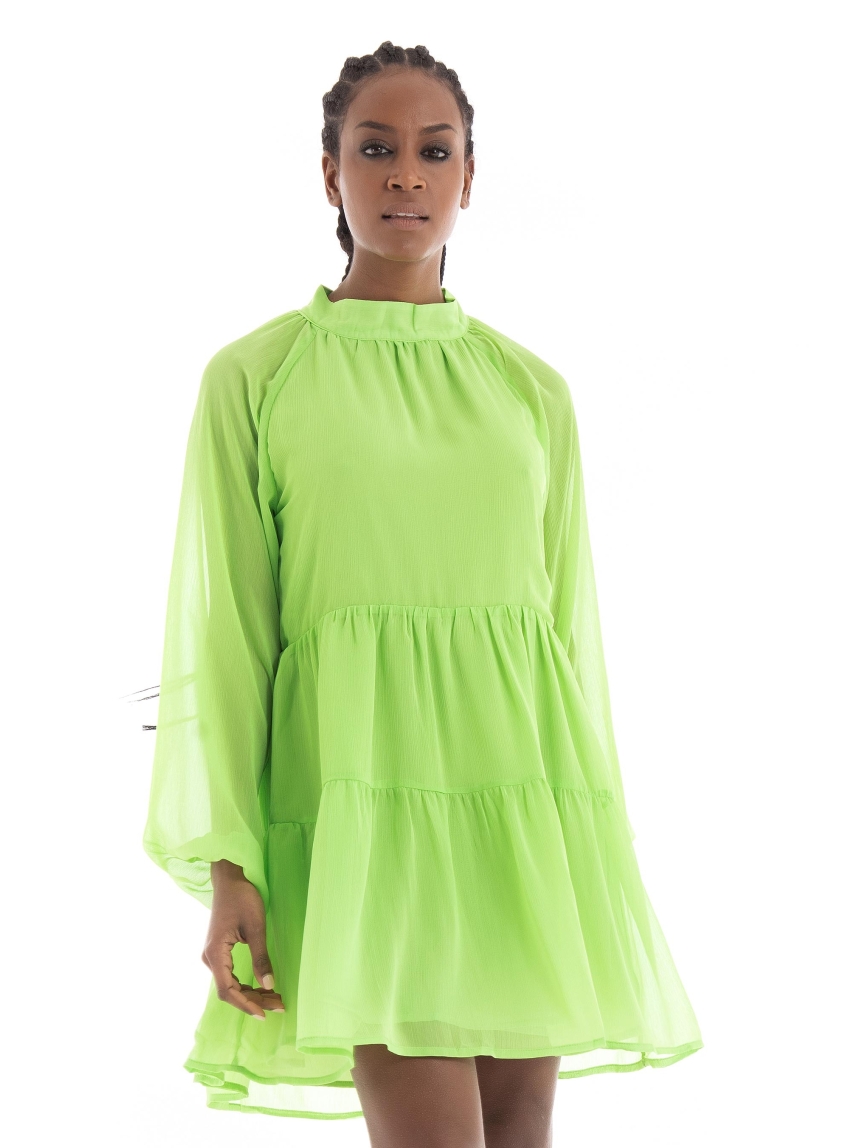 Glamorous Dress - Lime