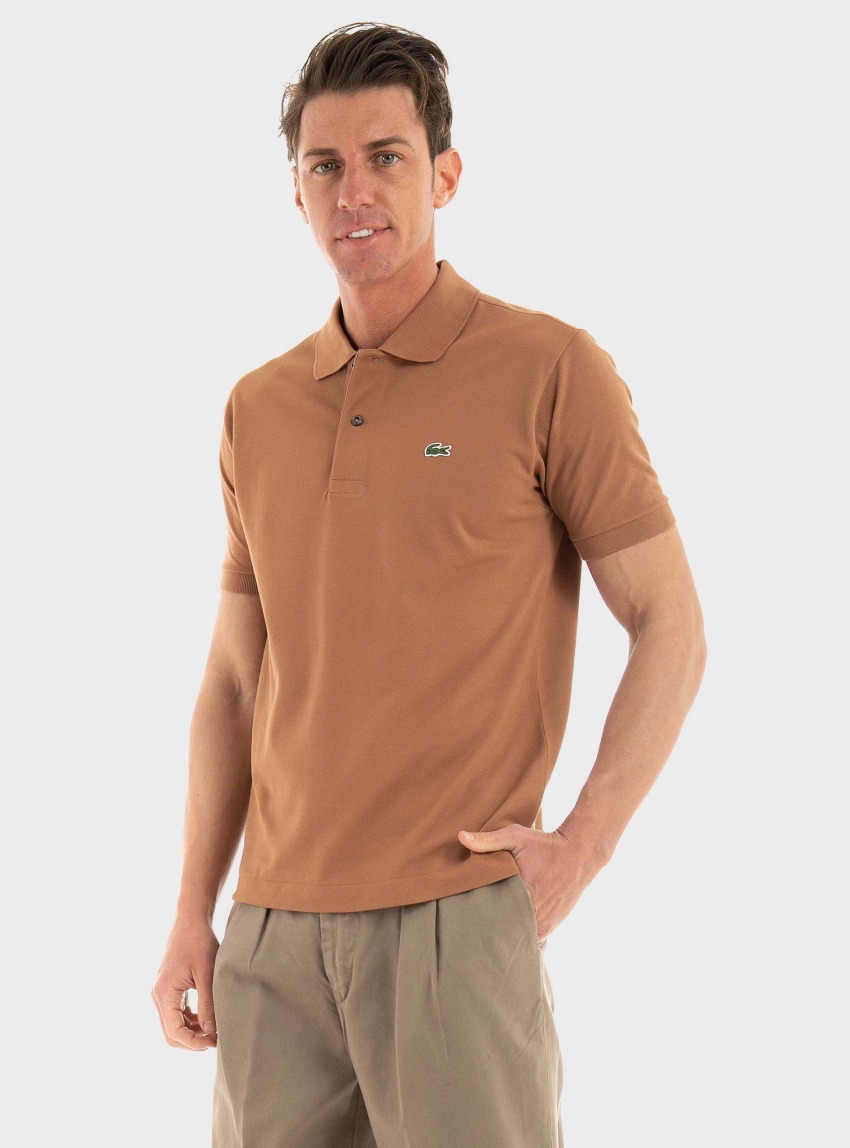 Lacoste Classic Fit Polo Shirt - Light Brown