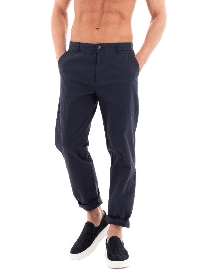 Les Deux Jared Twill Chino Pants - Navy