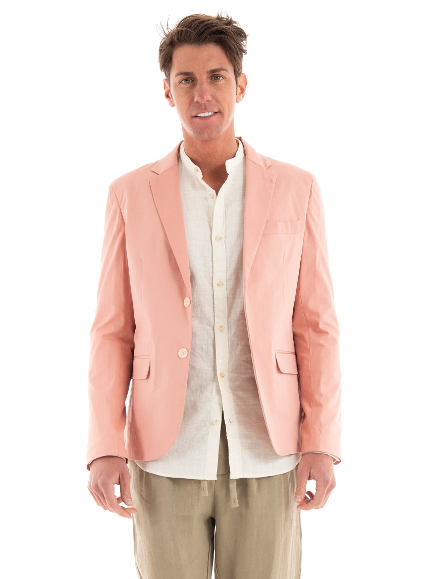 Gianni Lupo Blazer - Light Salmon