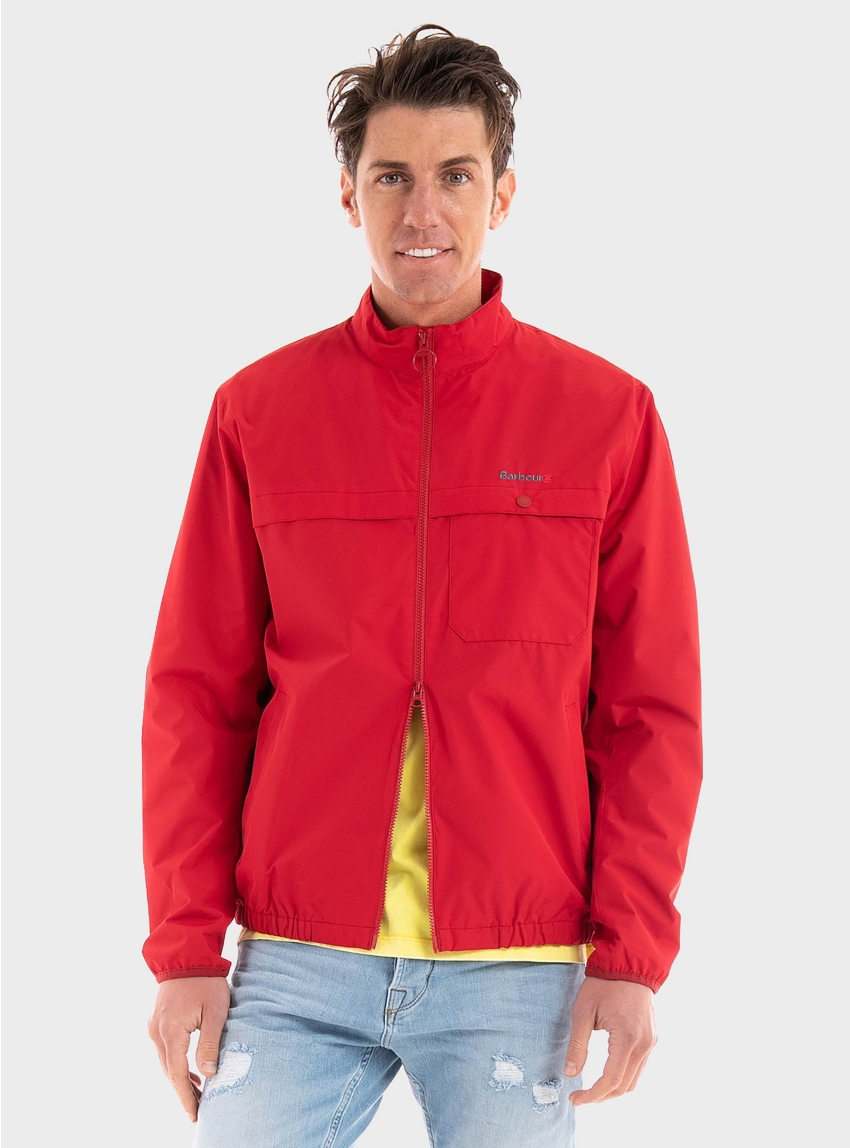 Barbour Norlow Shower Proof Jacket - Red