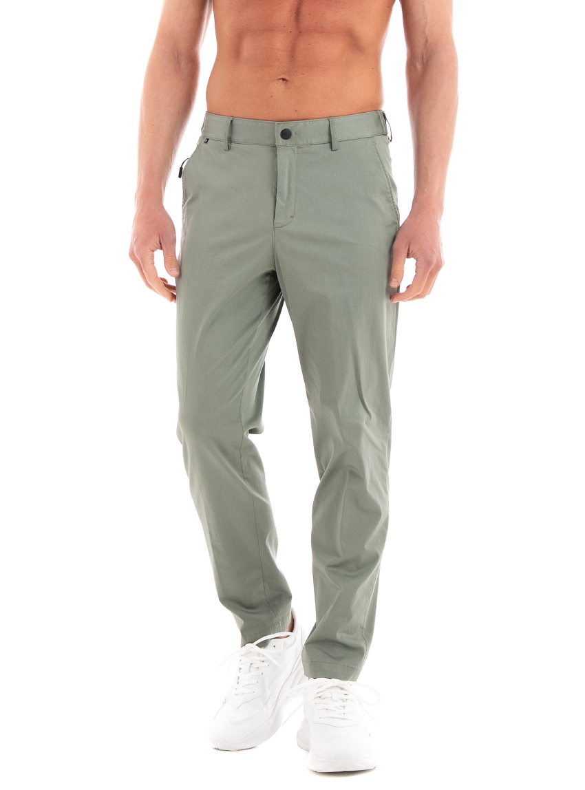 BOSS Relaxed Fit Trousers  P-Perin-W-CW-232F - Light Green