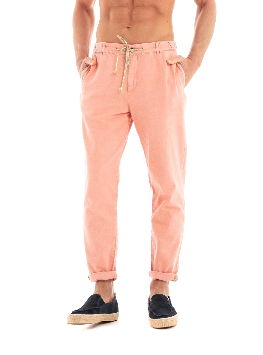 Scotch & Soda The Drift Garment-Dyed Jogger Pants - Dusty Pink