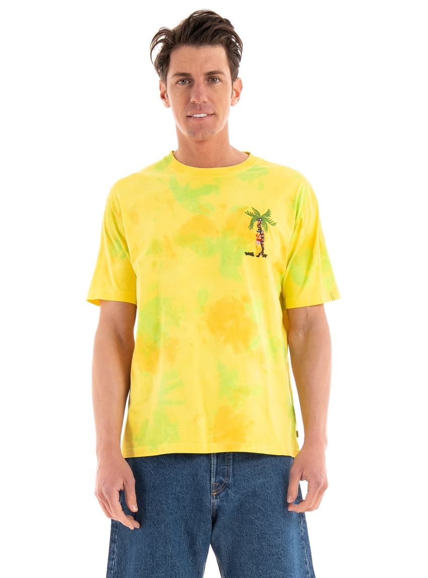 Scotch & Soda Tie Dye T-Shirt - Yellow