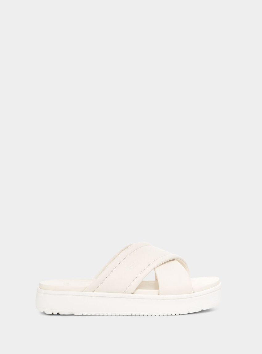 Ugg Zayne Crossband Sandals - Light Beige