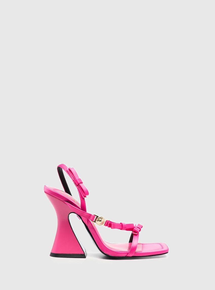 Versace Jeans Couture Heel Sandals - Hot Pink