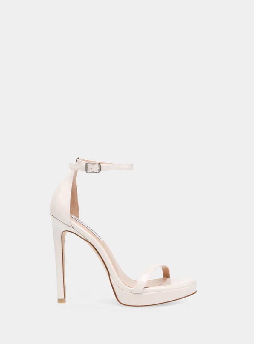 Steve Madden Milano Heel Sandals - Light Beige