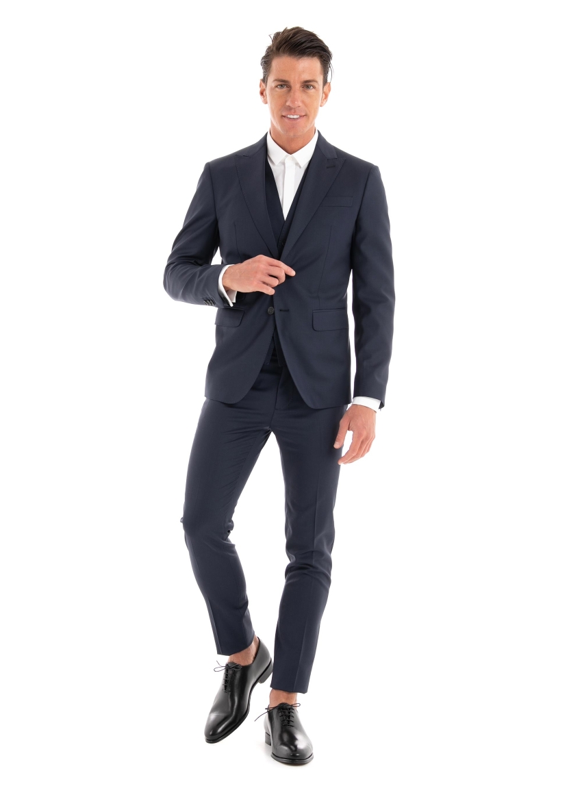Dsquared2 3pcs London Suit - Dark Blue