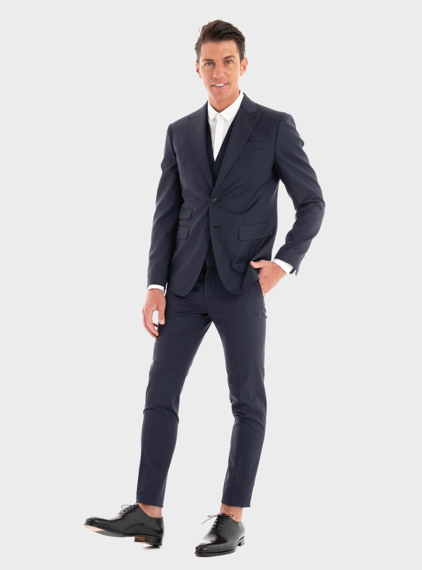 Dsquared2 3pcs London Suit - Dark Blue