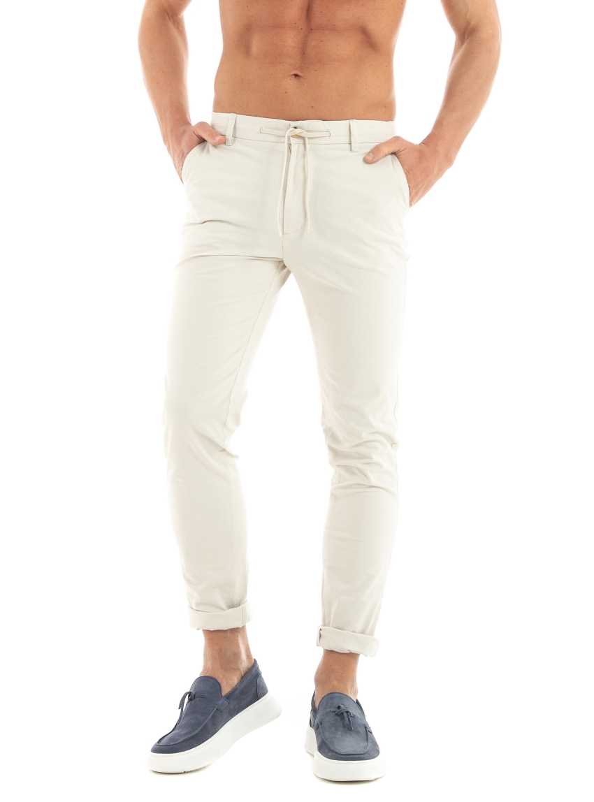 Jack & Jones Marco Summer Chino Pants - Light Beige