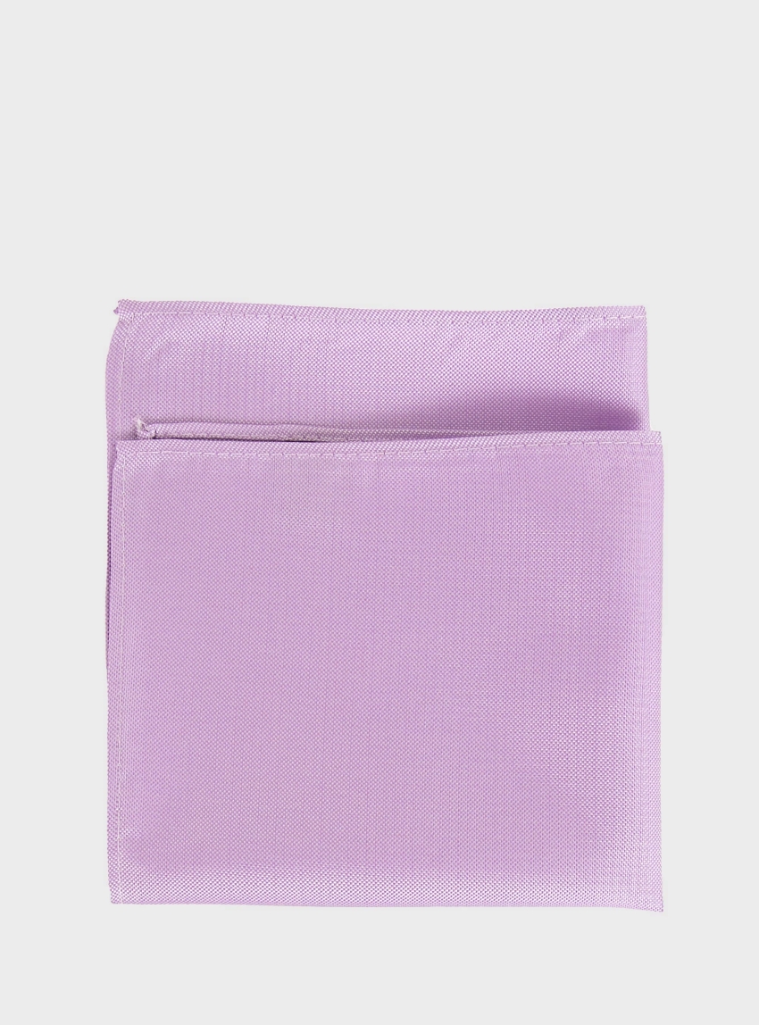 Stefano Mario Pocket Square - Lilac