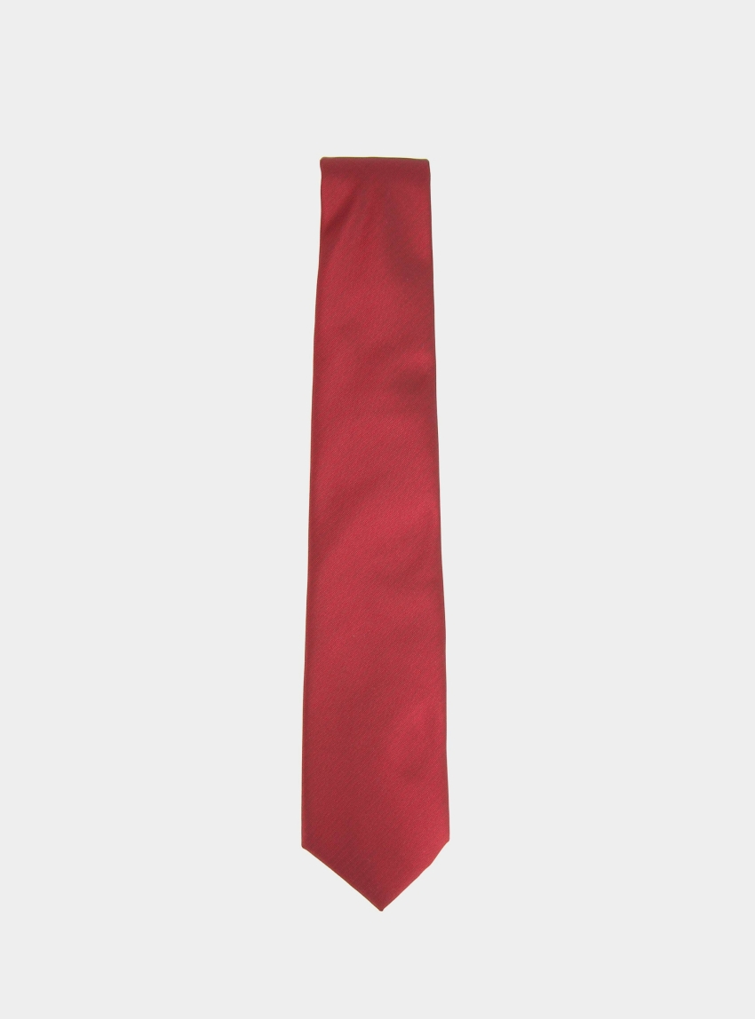 Stefano Mario Nectie Elegant Tie - Dark Red