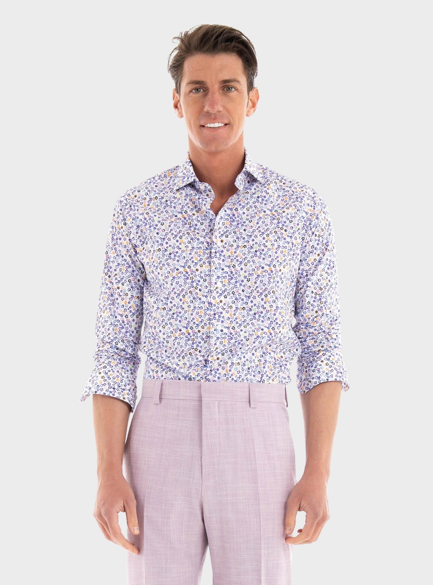 Brouback Slim Fit Shirt - Floral