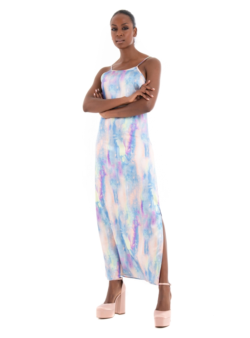 Only Aya Mayra Slip Dress - Multi Colors