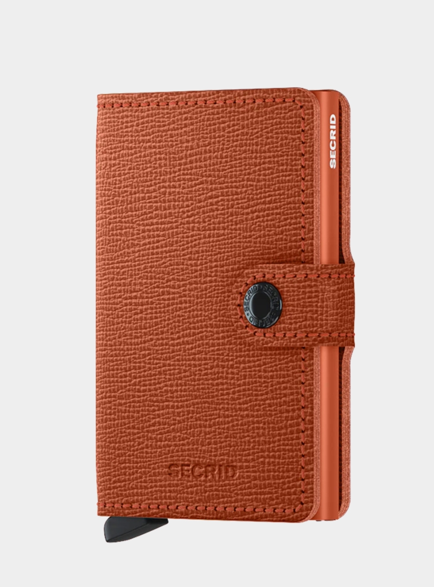 Secrid Original Crisple Mini Wallet - Terracotta