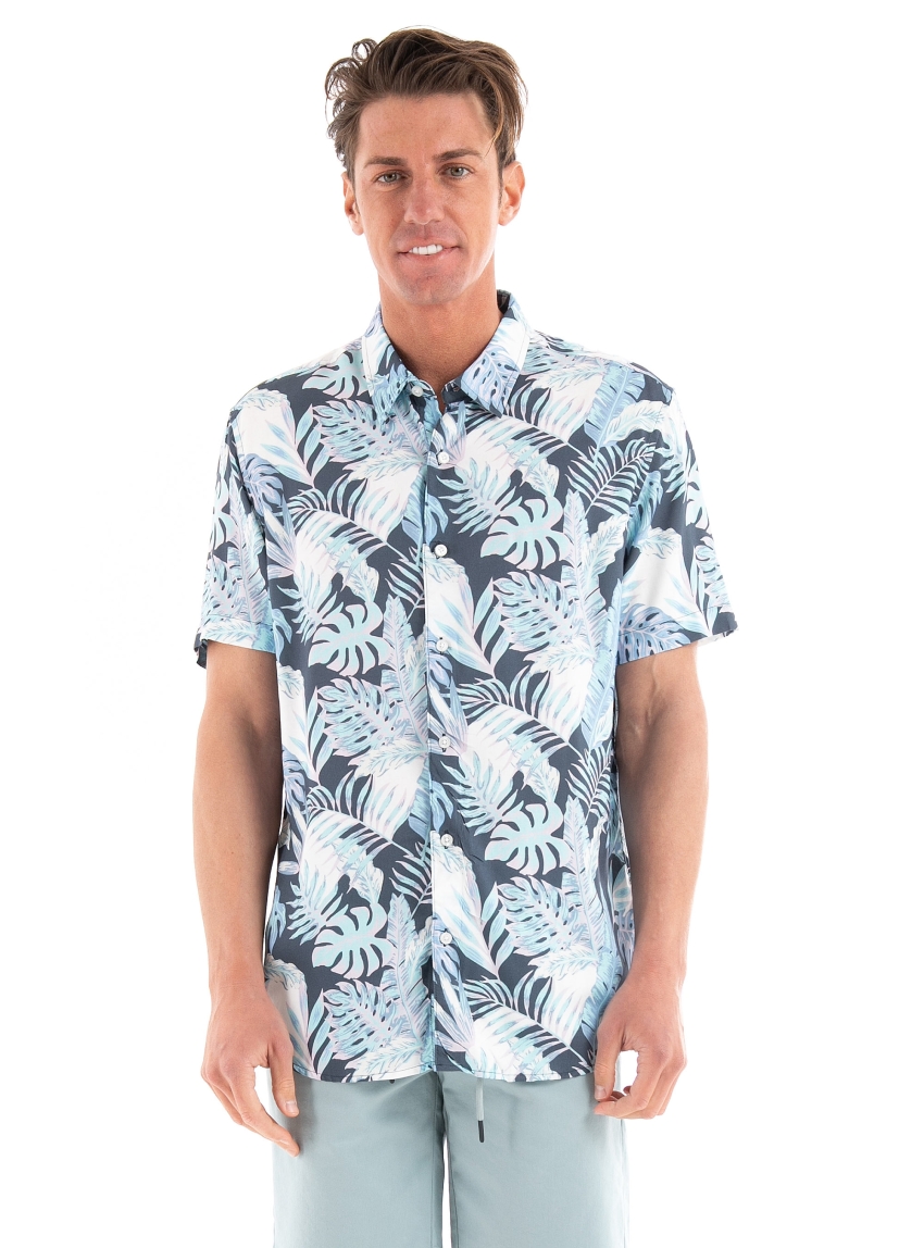 Guess Eco Rayon Tropical Shirt - Printed