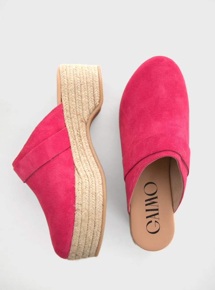 Gaimo Russel Clogs - Fuchsia
