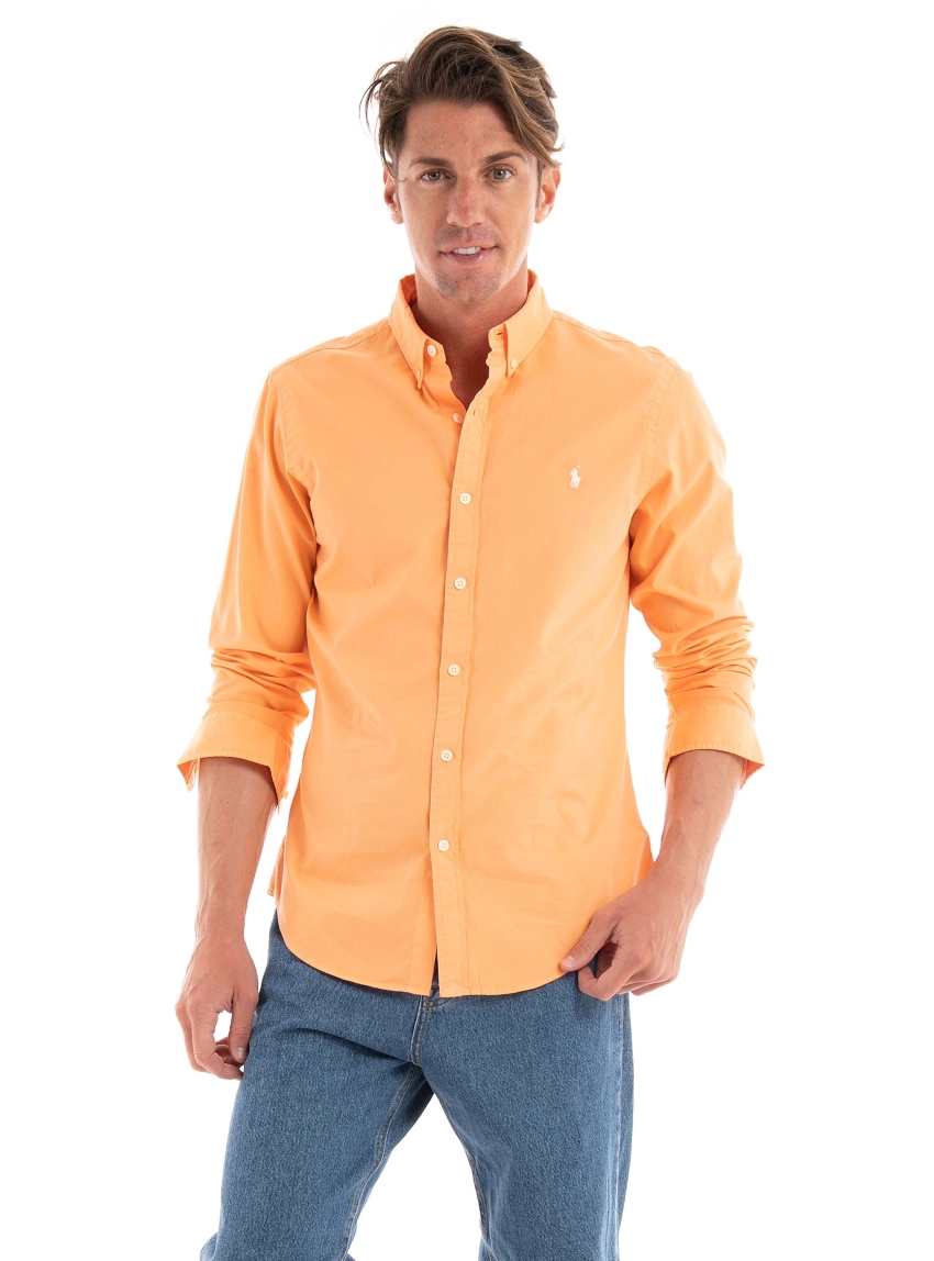 Polo Ralph Lauren Slim Fit Sport Shirt - Light Salmon
