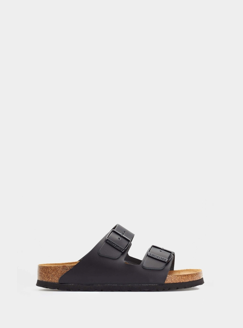 Birkenstock Arizona Soft Footbed Narrow Fit Sandals - Black