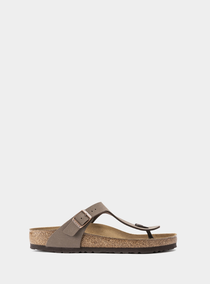 Birkenstock Gizeh Regular Fit Sandals - Taupe