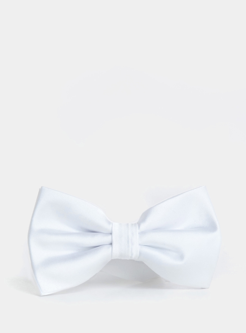 Stefano Mario Bowtie - White