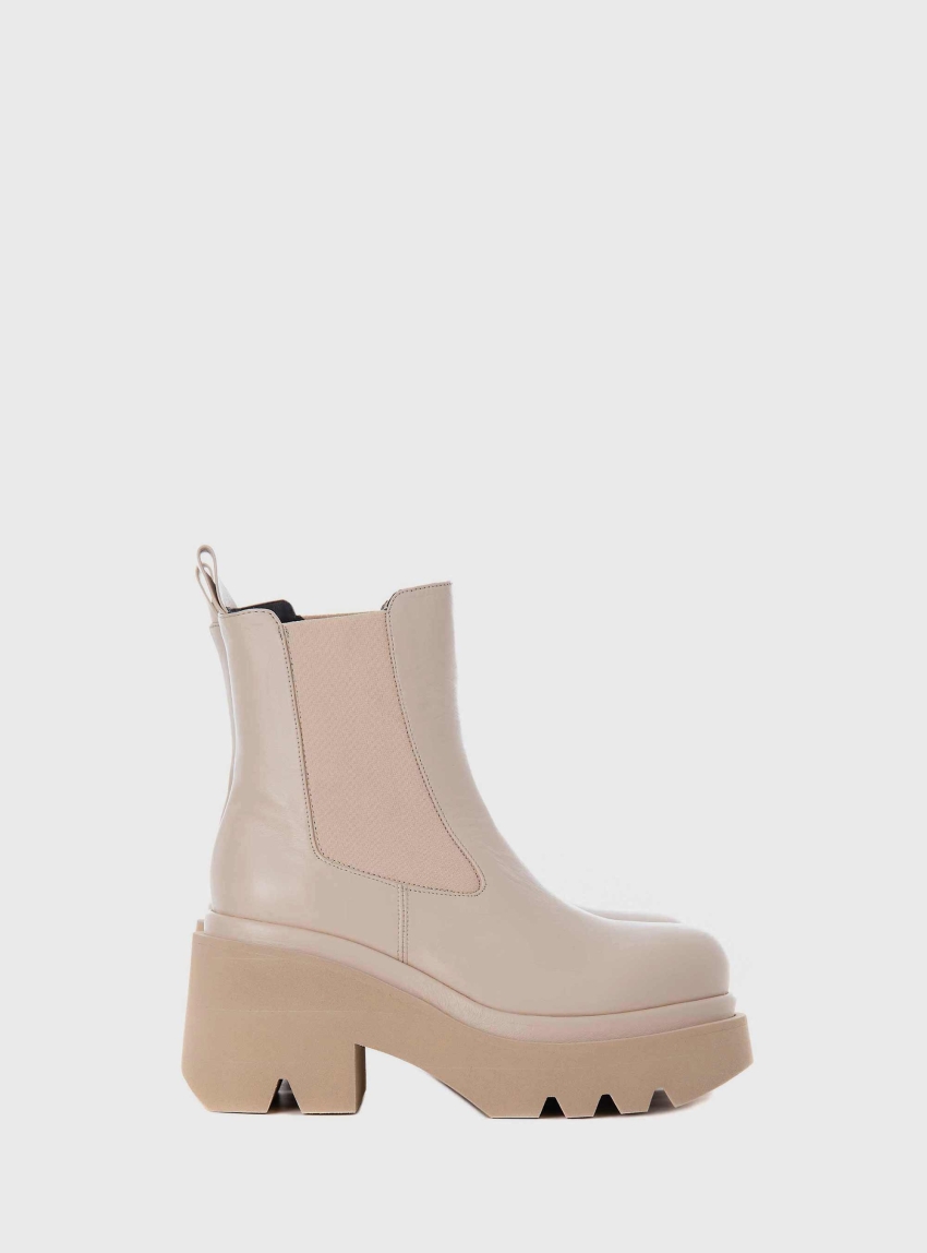 Paloma Barcelo Ankle Boots Miranda - Ivory