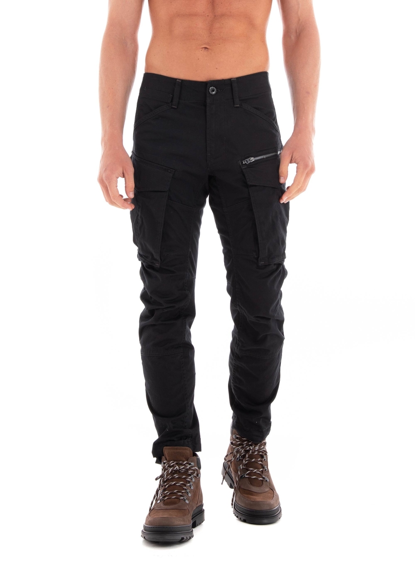 G-Star Rovic Zip 3D Regular Tapered Cargo Pants - Black