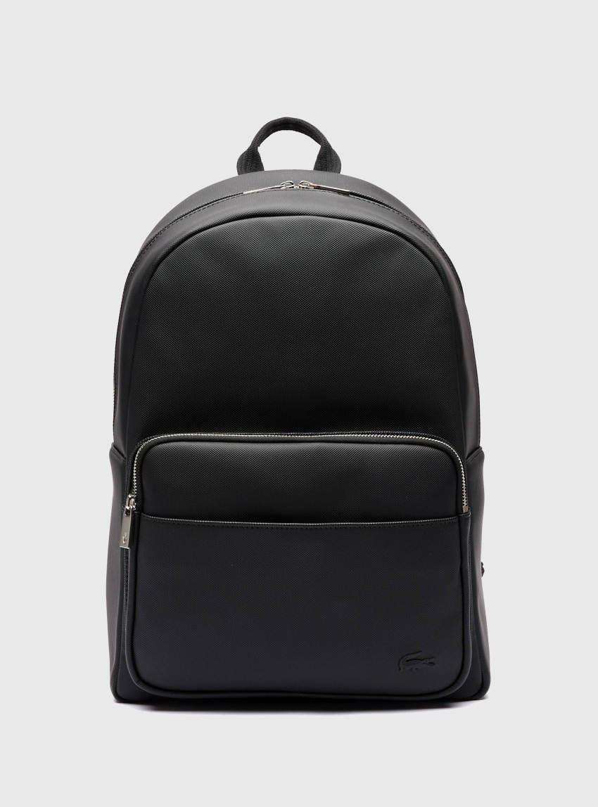 Lacoste Classic Laptop Pocket Backpack - Black