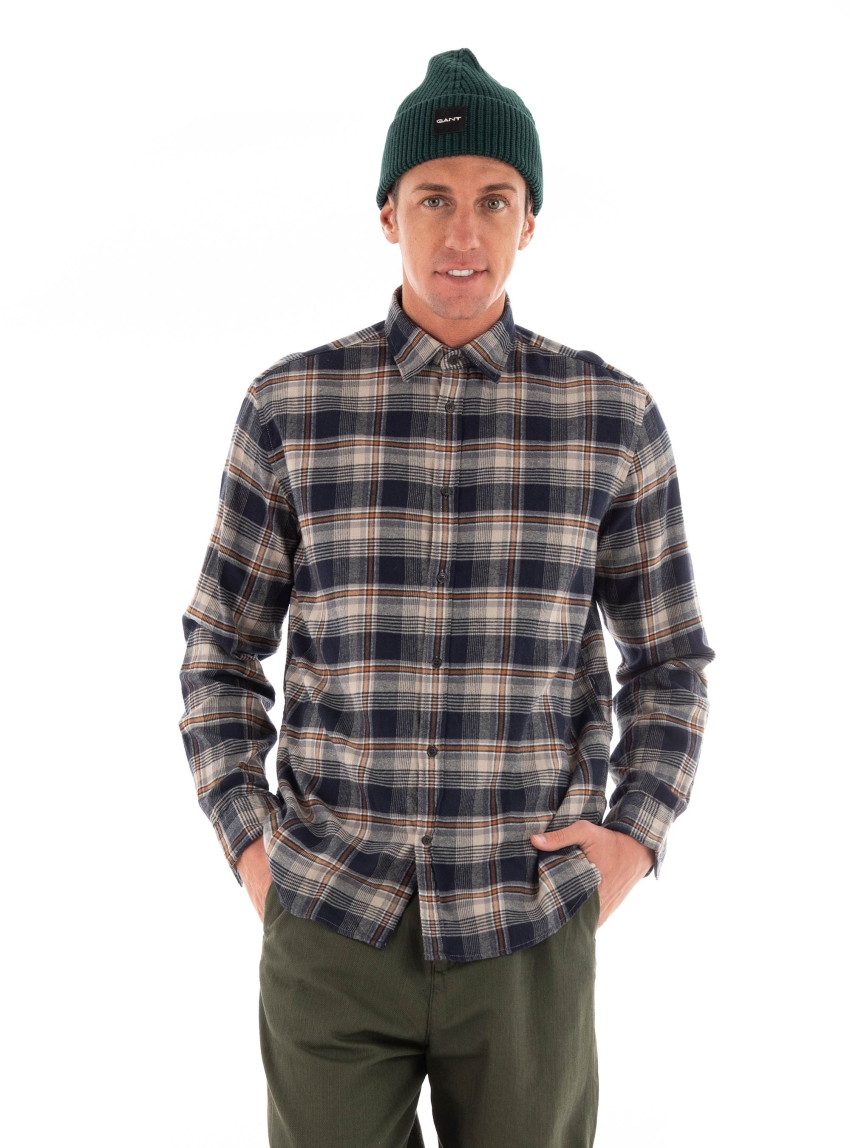 Selected Regowen-Flannel Shirt - Multi Colors