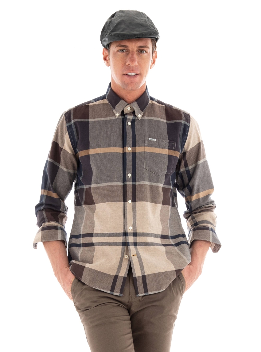 Barbour Bearpark Regular Fit Shirt - Light Brown